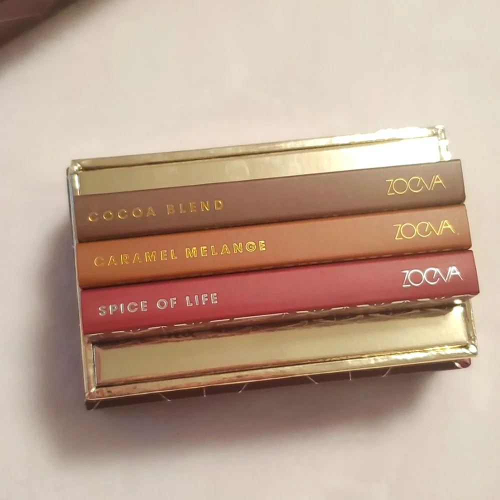 NEW Zoeva Plaisir Voyager Eyeshadow Palette Set 3 pcs